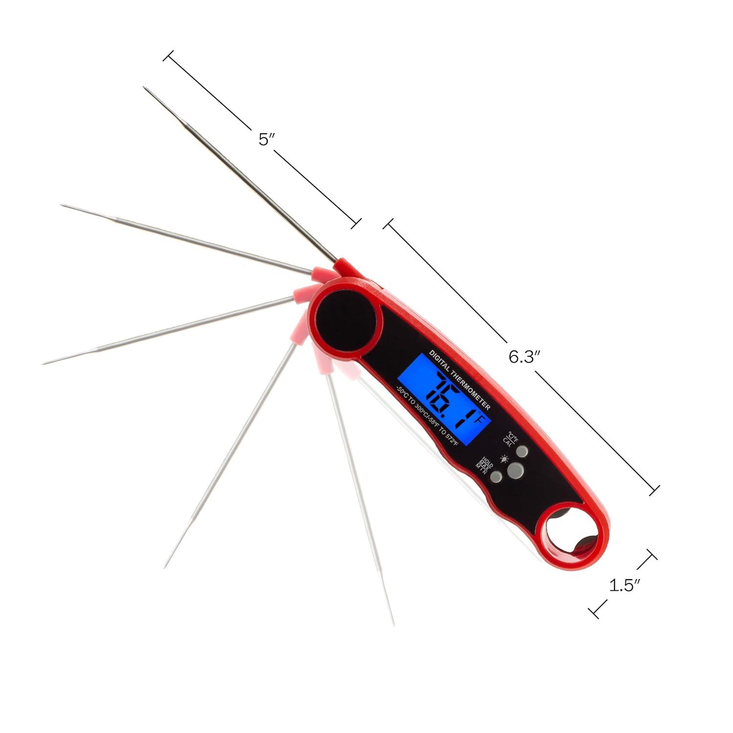 Classic Cuisine Classic Cuisine Water-Resistant Instant Read Digital Food Thermometer