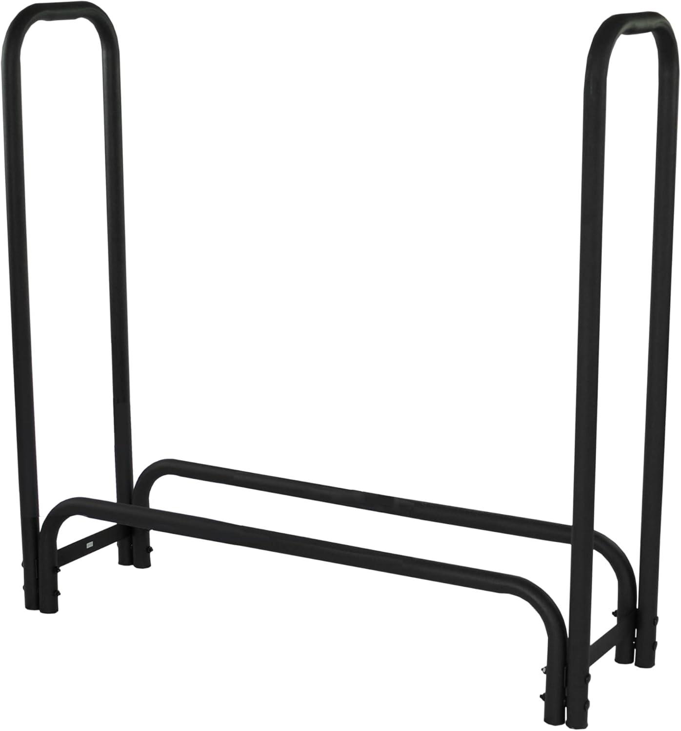 Pleasant Hearth LS932-48 4-Ft 32-mm Steel Log Rack