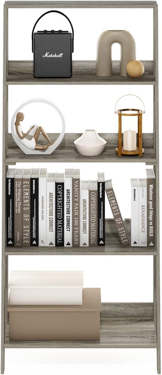 AKLOV 5-Tier Ladder Bookcase Display Shelf