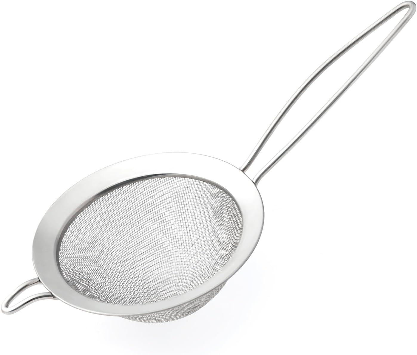 Cuisipro 5 Inch Standard Mesh Strainer, Stainless Steel