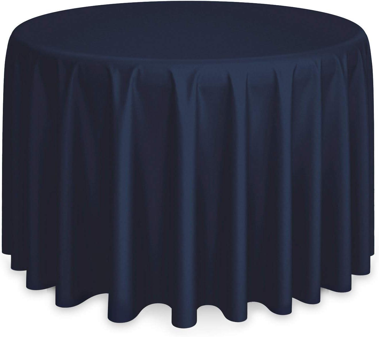 Lann's Linens Solid Color Round Tablecloth