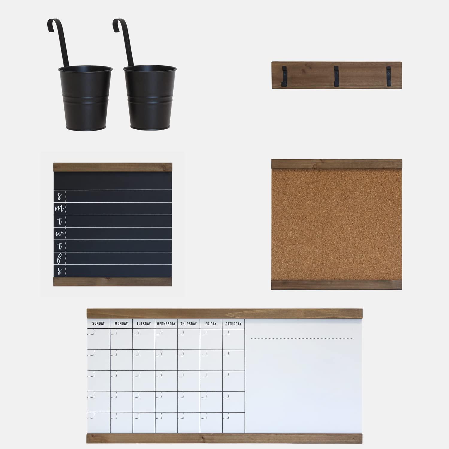 The Brooke Wall Organizer by 1THRIVE | Home Organization | Home Schooling | Command Center