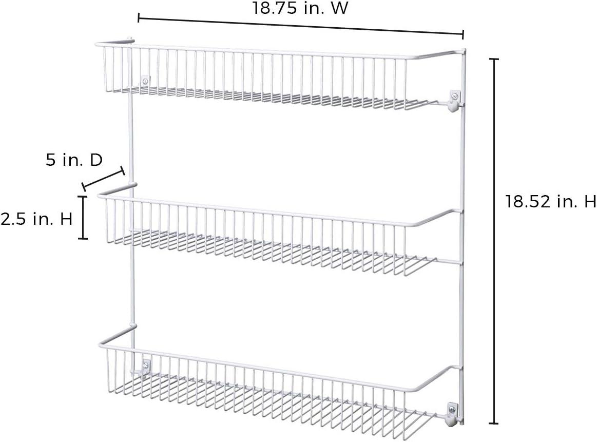 Closetmaid 8022 3-Tier Storage Rack, 18", White