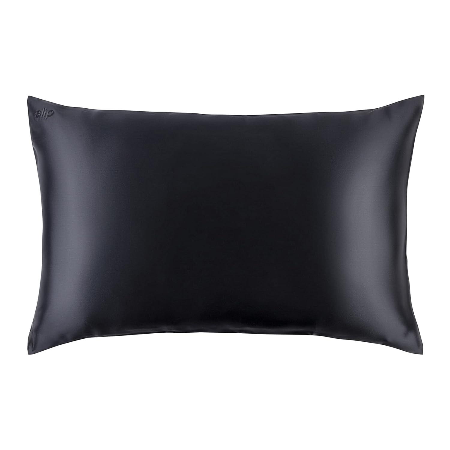 Slip Pure Silk Pillowcase Bedding, Black, Queen