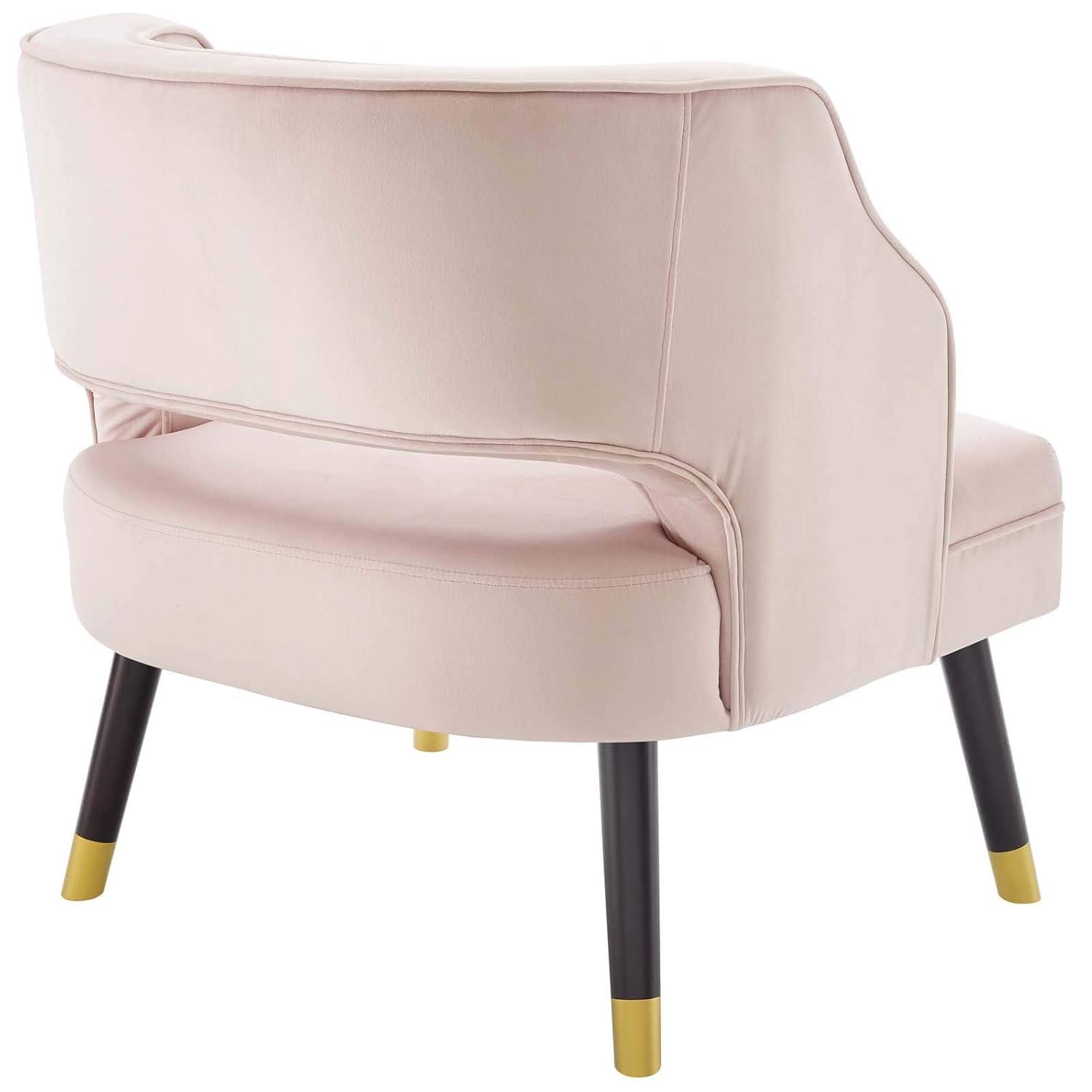 Carson Carrington Taktsberget Velvet Armchair by Modway