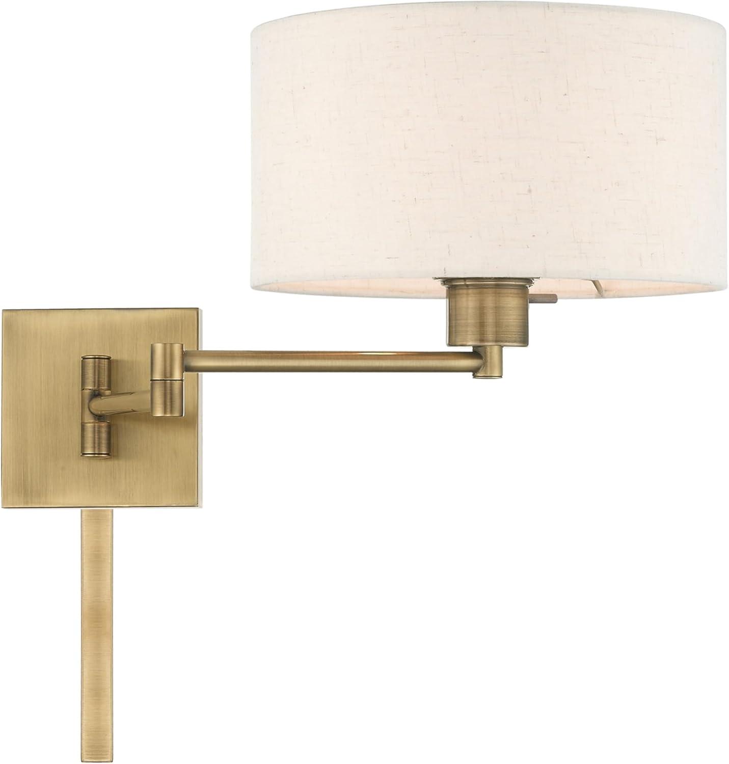 Livex Lighting 1 - Light Wall Light in  Antique Brass