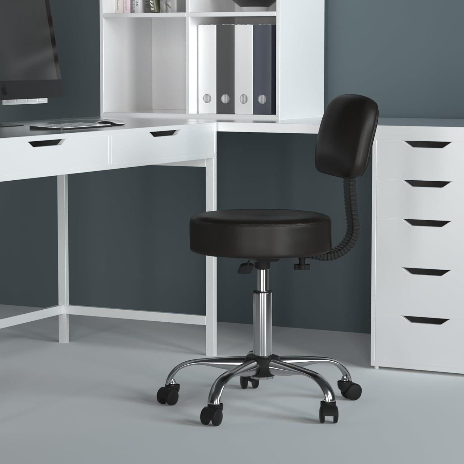 Boss Office Products Vinyl Drafting Chair