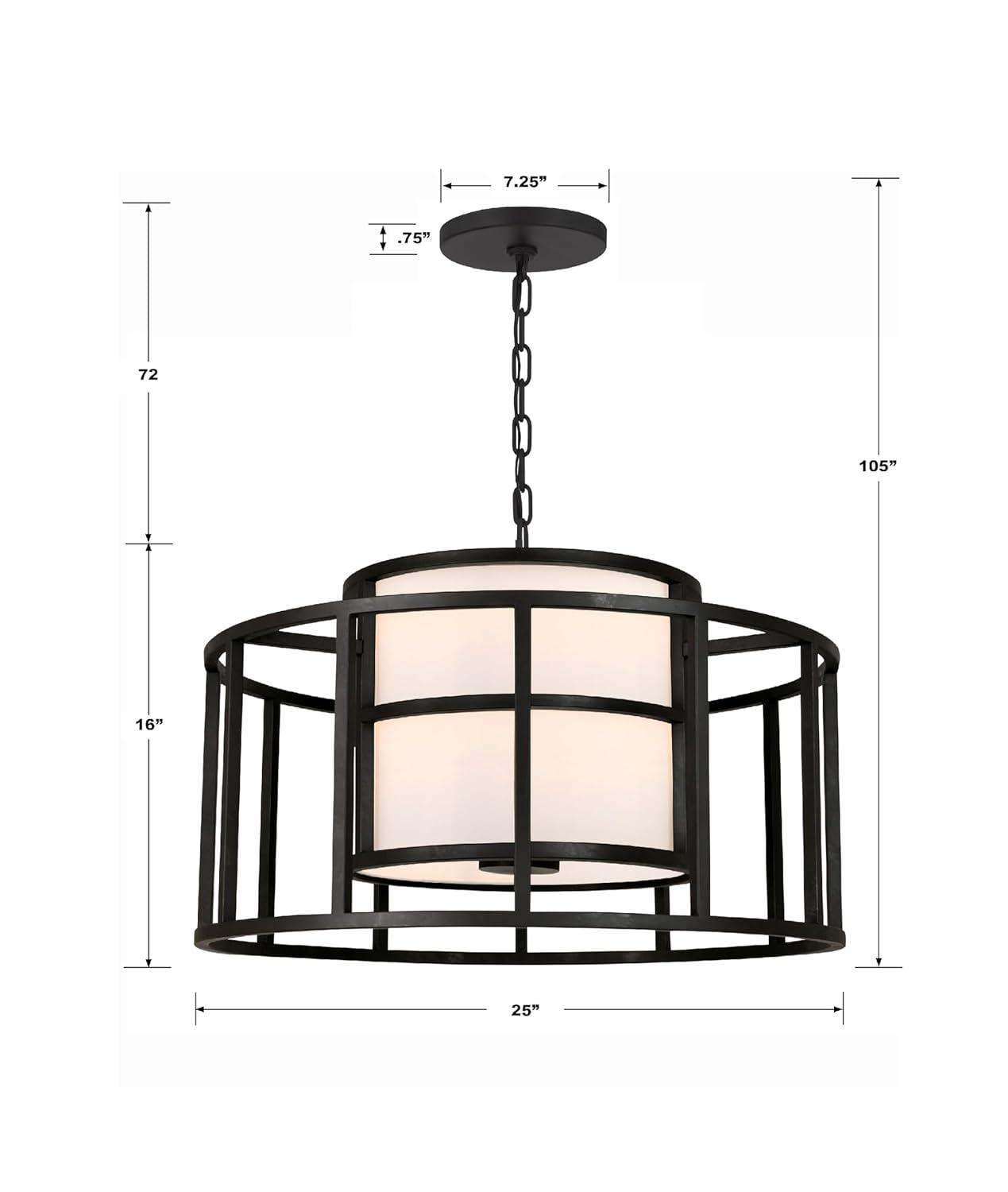 Crystorama Lighting - Five Light Chandelier - Chandelier - Hulton - Five Light