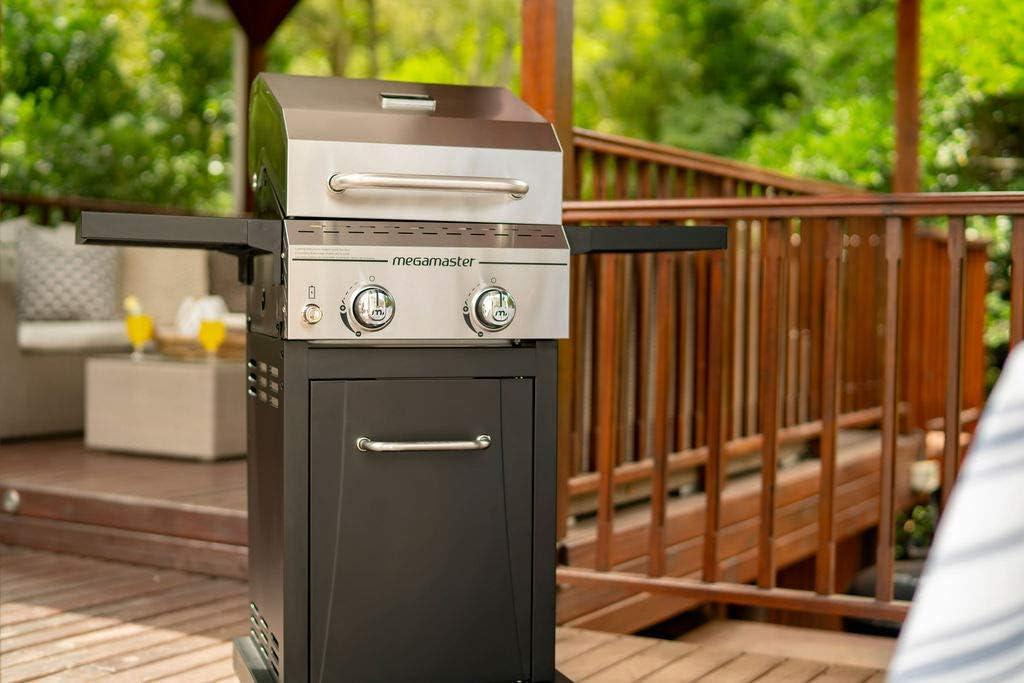 Megamaster 2 - Burner Freestanding Liquid Propane Gas Grill