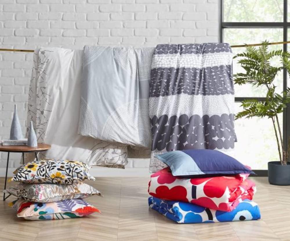 Marimekko Pieni Letto Brown Cotton Comforter Set