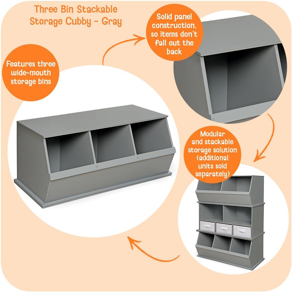 Harriet Bee Swerting Manufactured Wood Toy Organizer