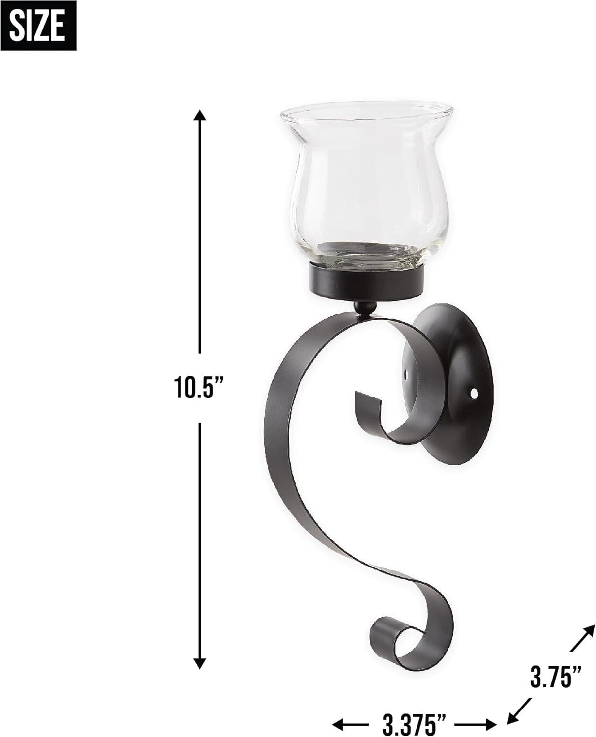 Zingz & Thingz 57071009 Glass Cup Wall Sconce