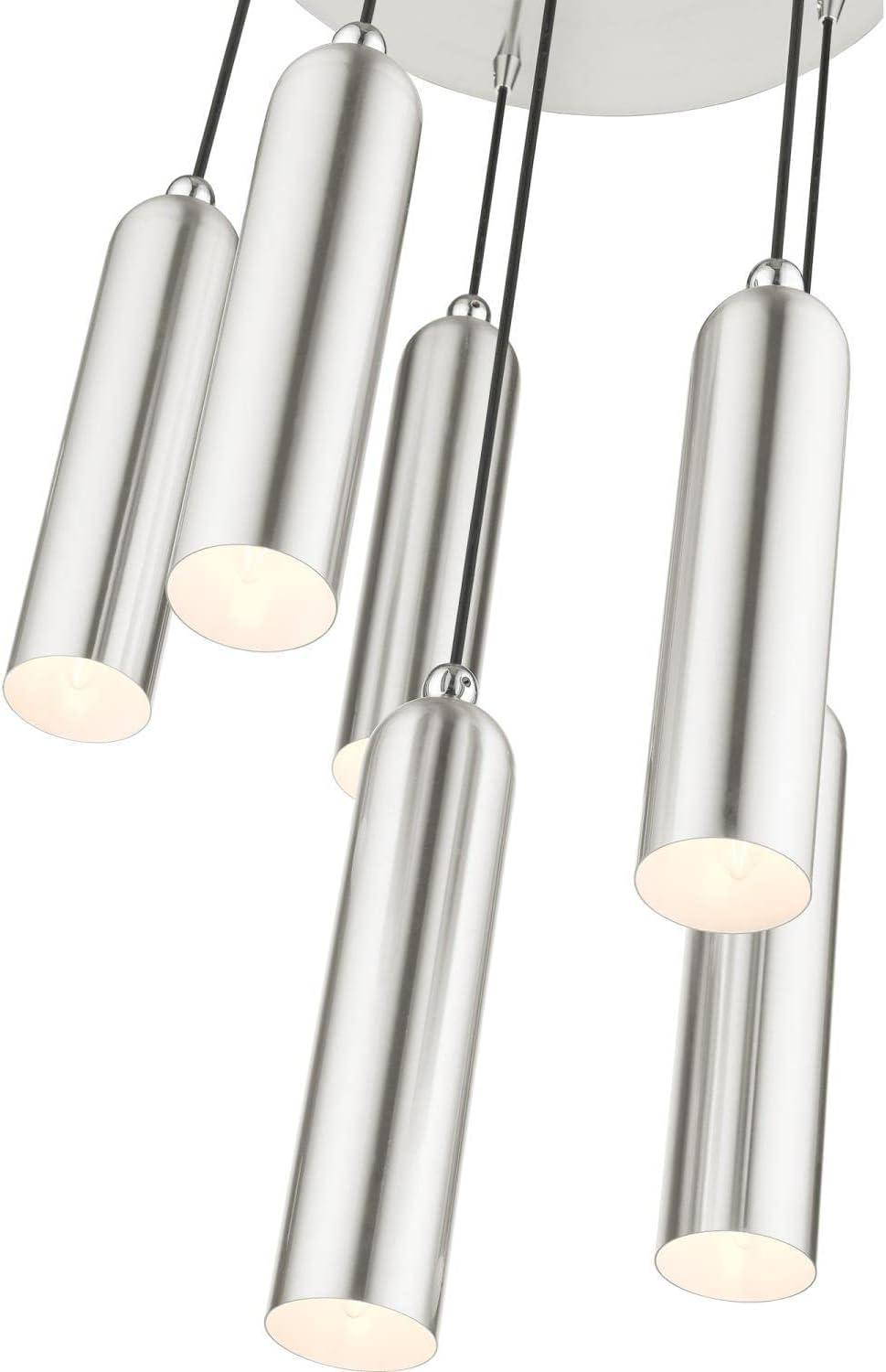 Livex Lighting Ardmore 6 - Light Pendant in  Brushed Nickel