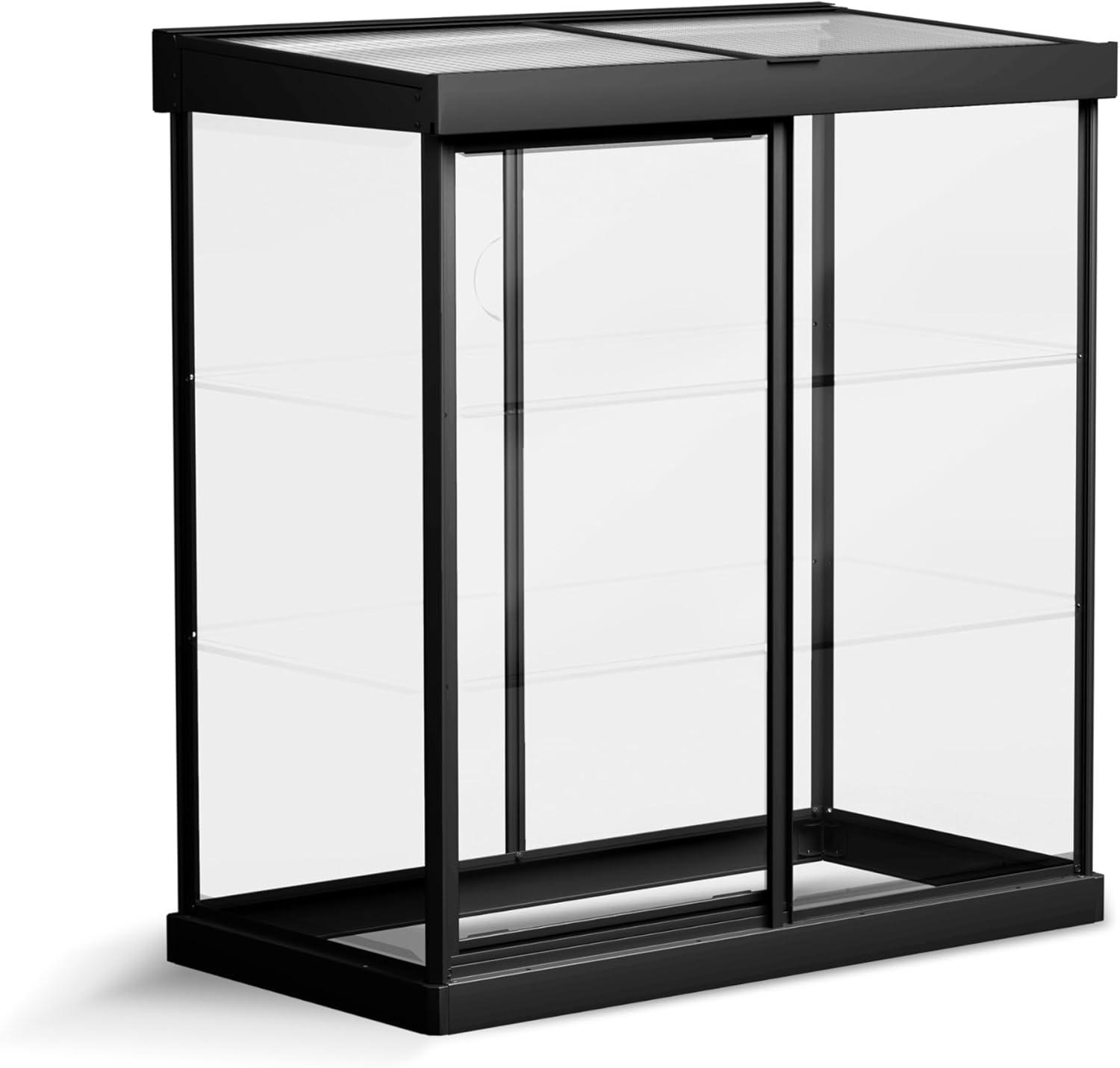 Palram - Canopia Ivy 4' x 2' Mini Greenhouse - Black