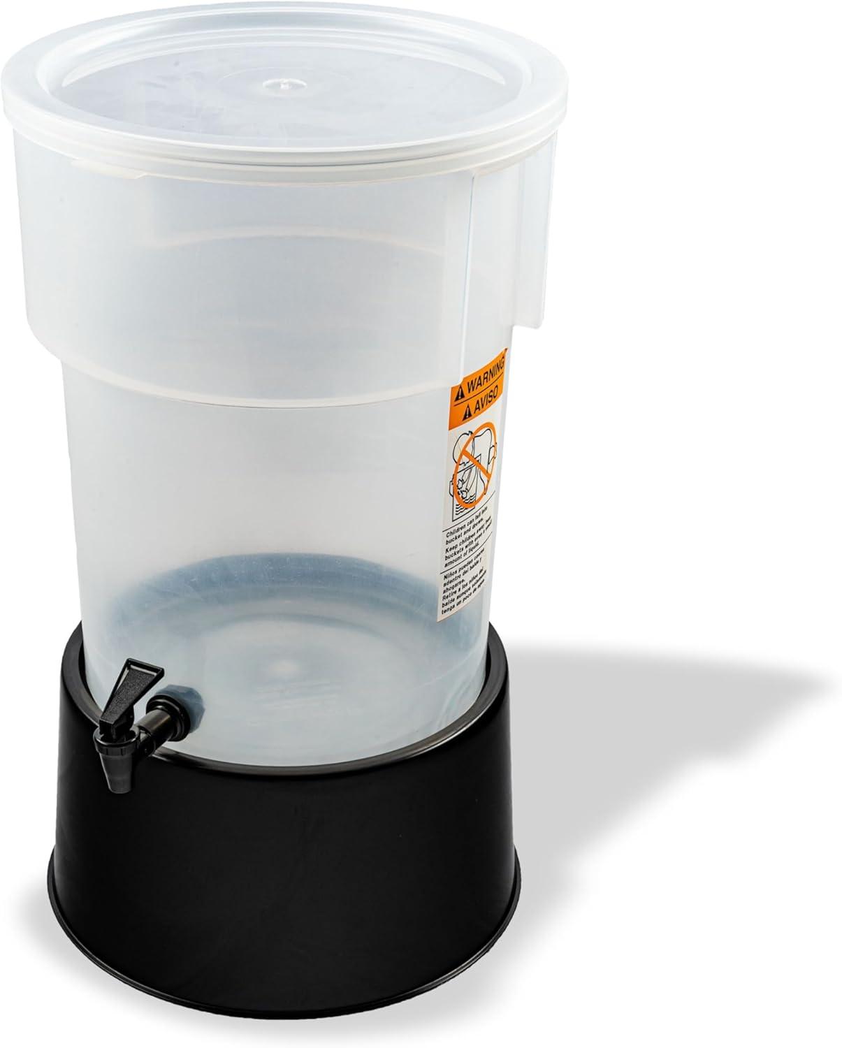 Carlisle 222903 Break-Resistant Beverage Dispenser with Base, 5 Gallon