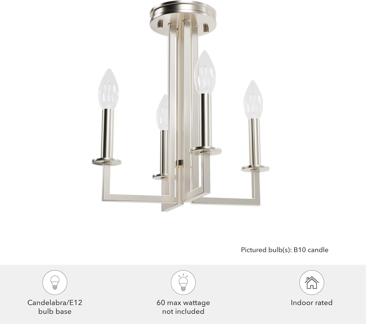 4 - Light Candle Style Classic Chandelier