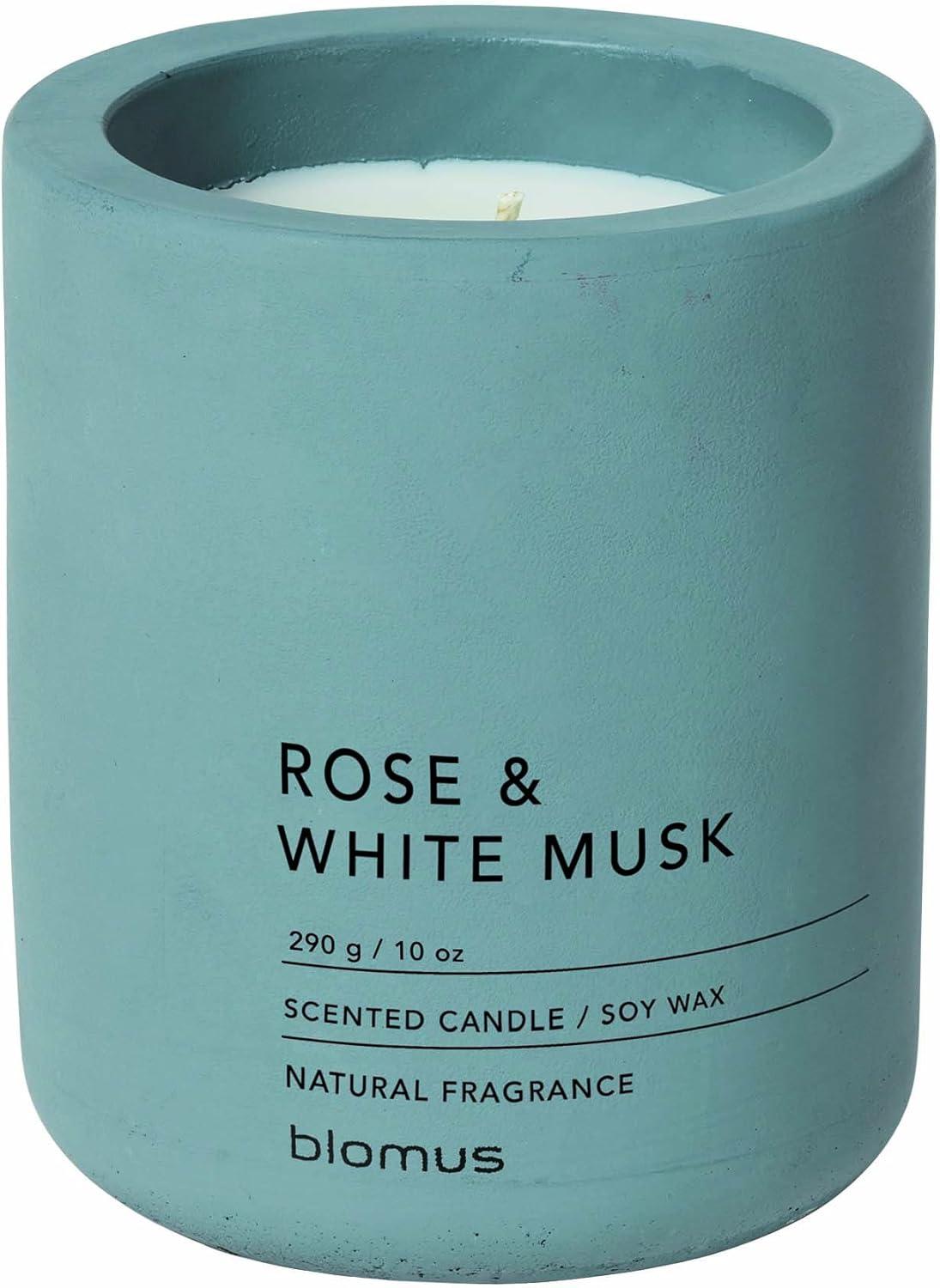 FRAGA Rose & White Musk Scented Jar Candle