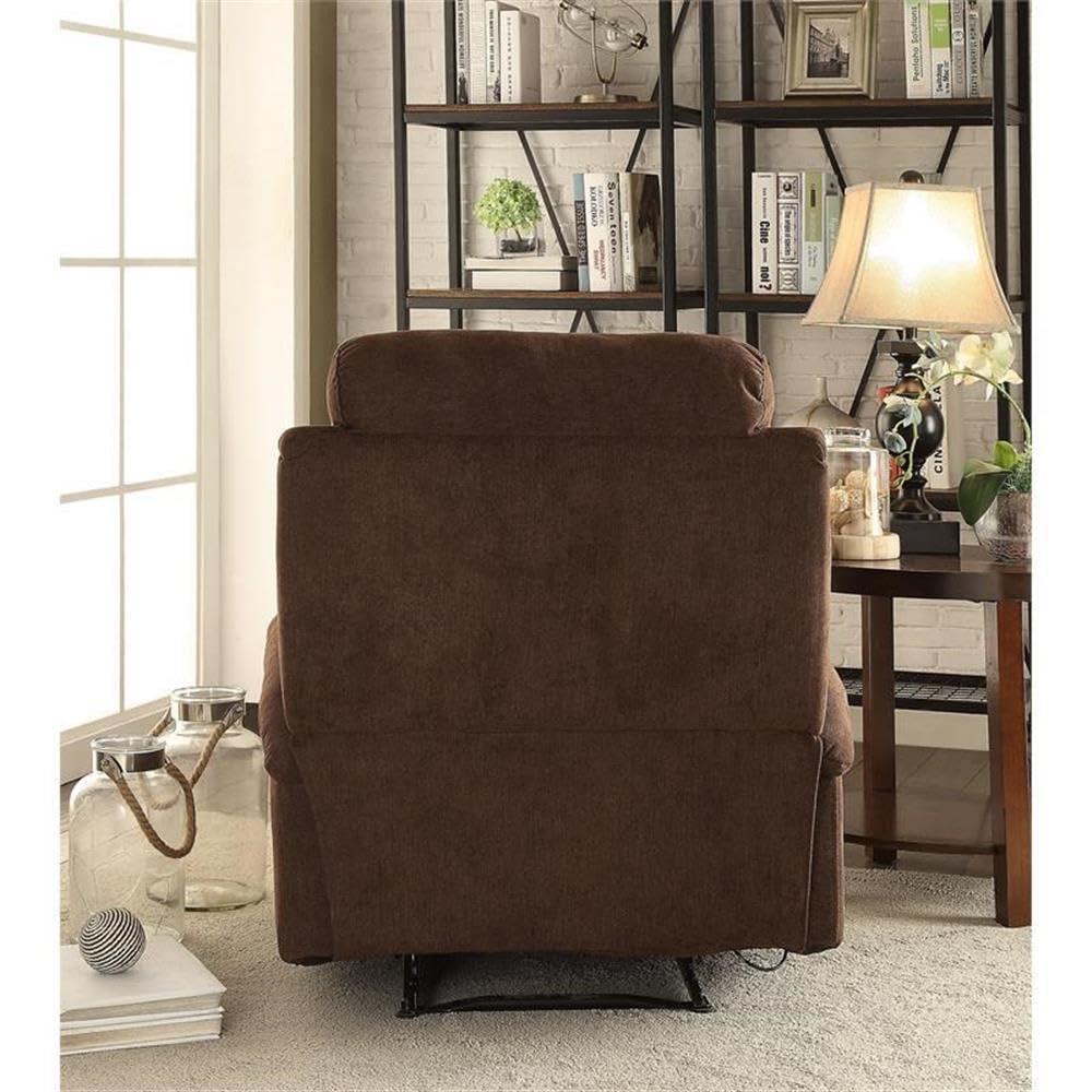 Rosia Recliner, Beige Velvet