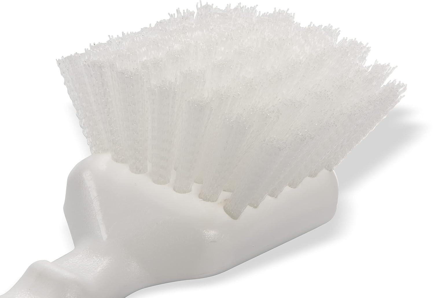 Carlisle 3662000 White Plastic Utility Scrub Brush