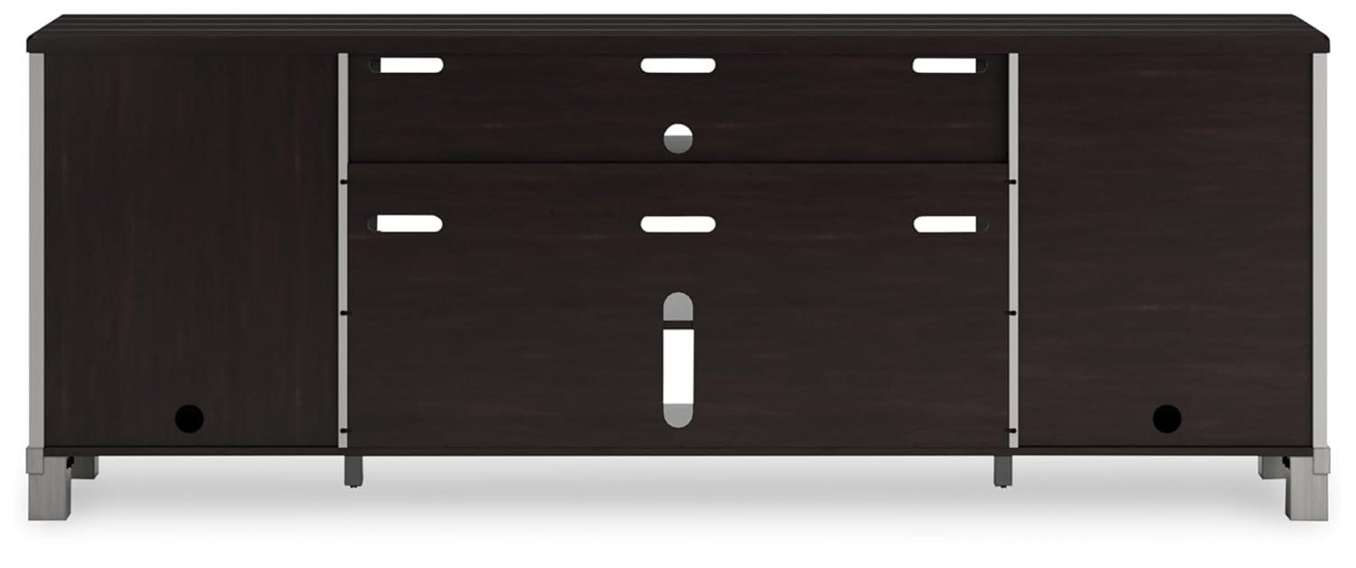 Signature Design by Ashley Darborn Gray & Brown 88" TV Stand for TVs up to 101"