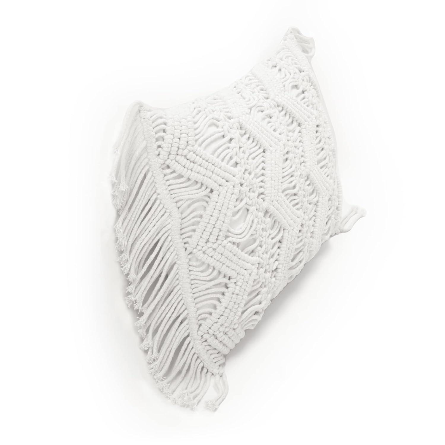 Lush Decor 100% Cotton Lumbar Rectangular Pillow Cover | Wayfair