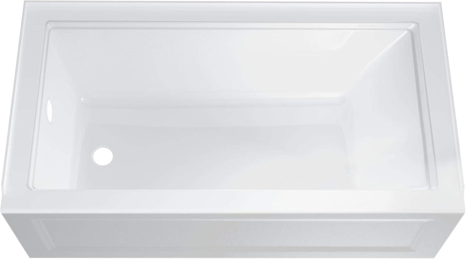 Town Square S 60'' x 30'' Alcove / Tile In Soaking Fiberglass Bathtub