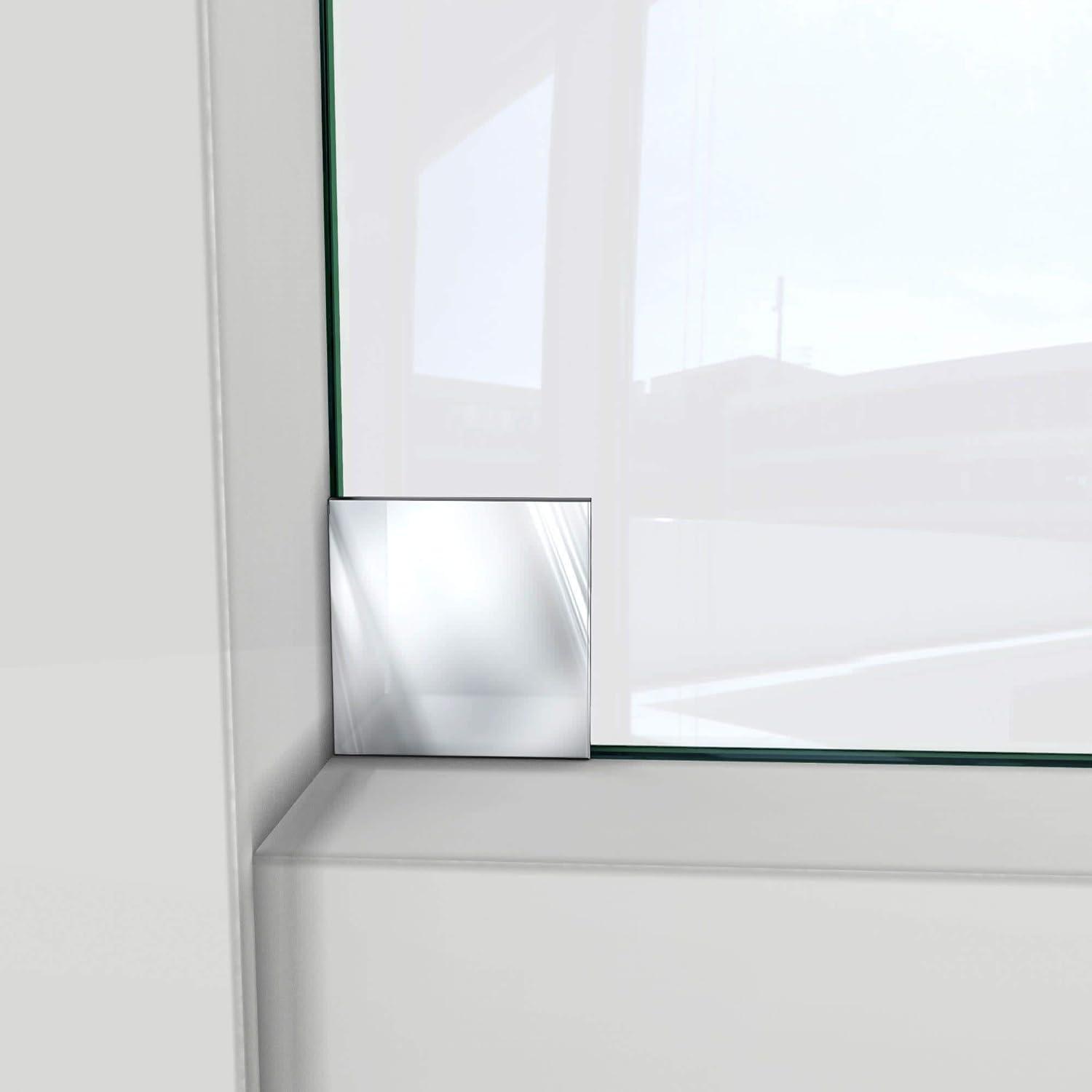 Enigma-XO Single 60.37" W x 34.5" D x 76'' H Frameless Shower Enclosure