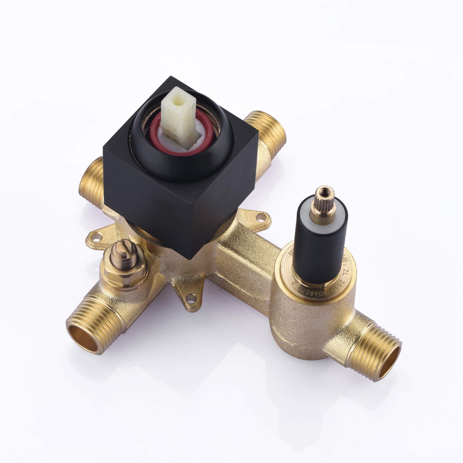 Complete Shower System with Rough in-Valve