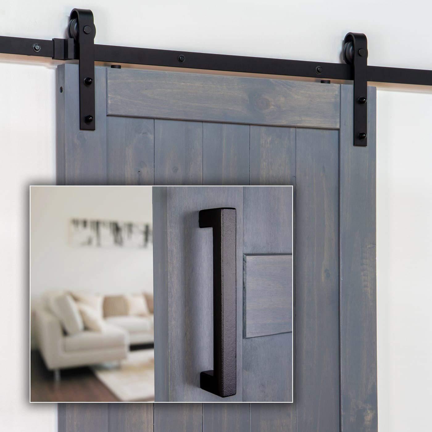 Standard Single Barn Door Hardware Kit