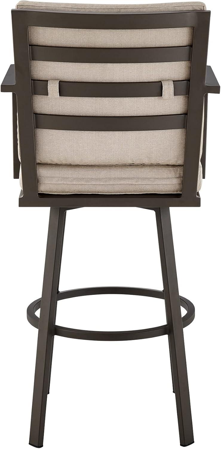 Armen Living Don 30 in. Outdoor Bar Stool