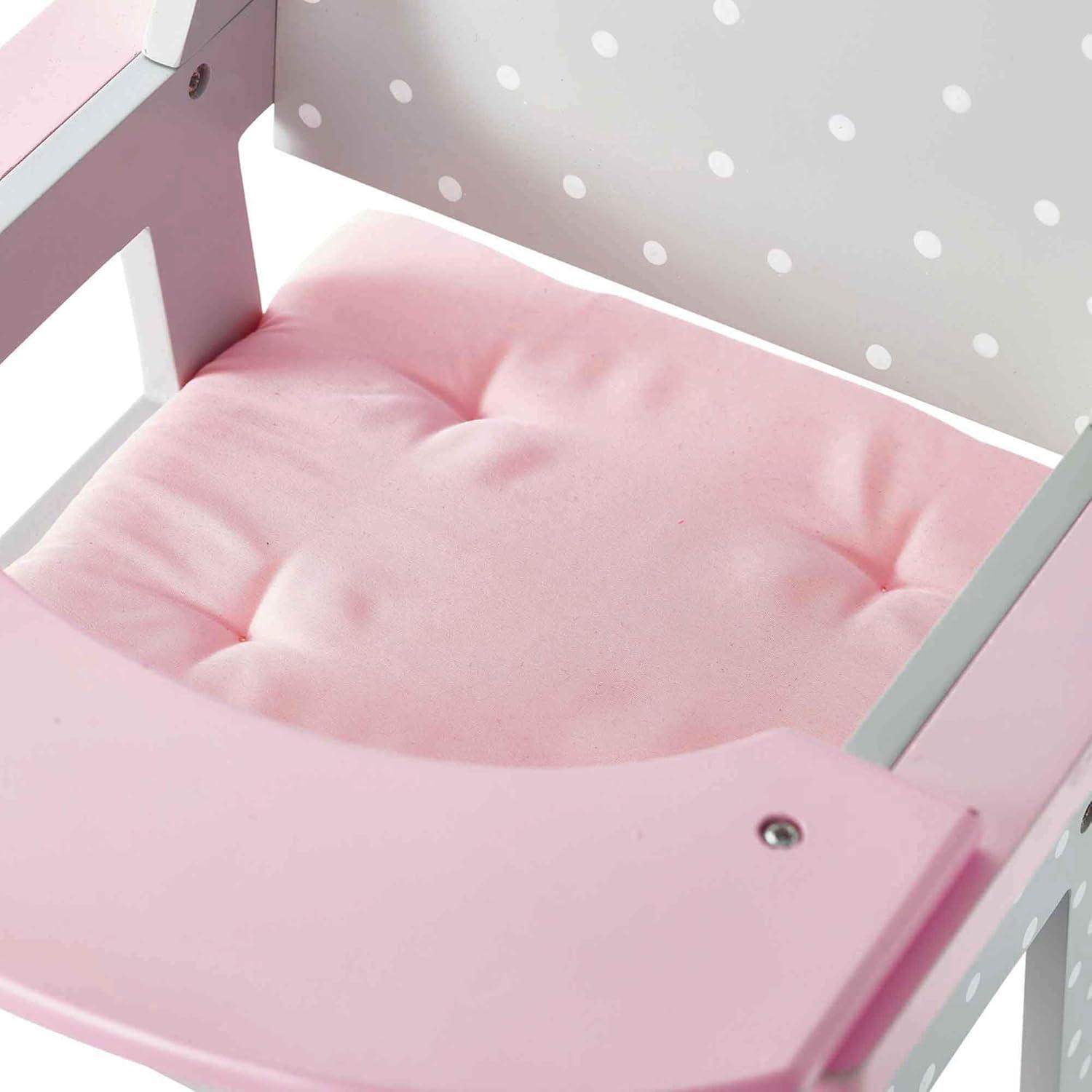 Olivia's Little World Olivia's Little World Wooden Baby Doll High Chair