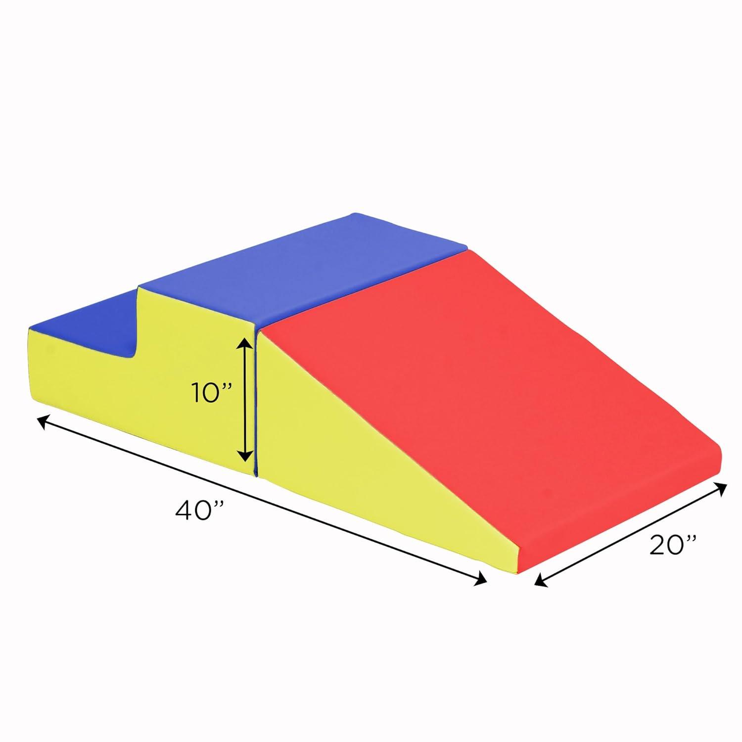 Primary Color Foam Climbing Play Set for Toddlers