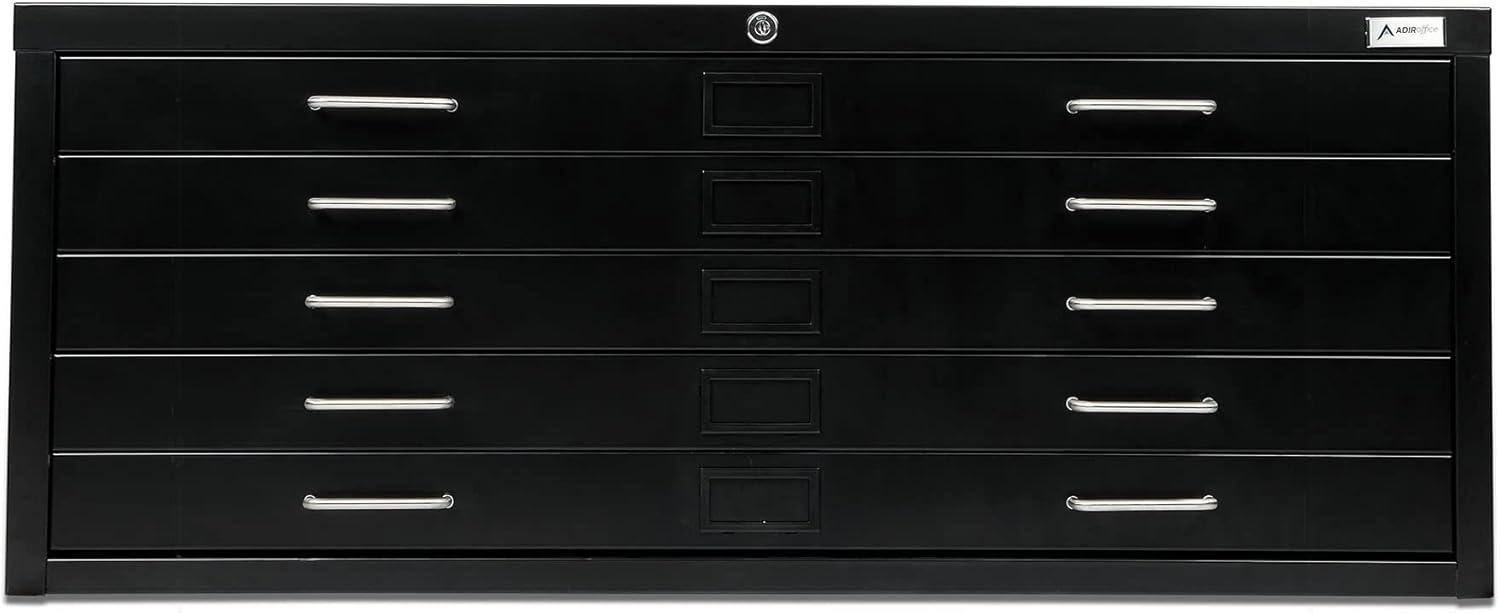 46.38" Wide 5 -Drawer Steel File Cabinet