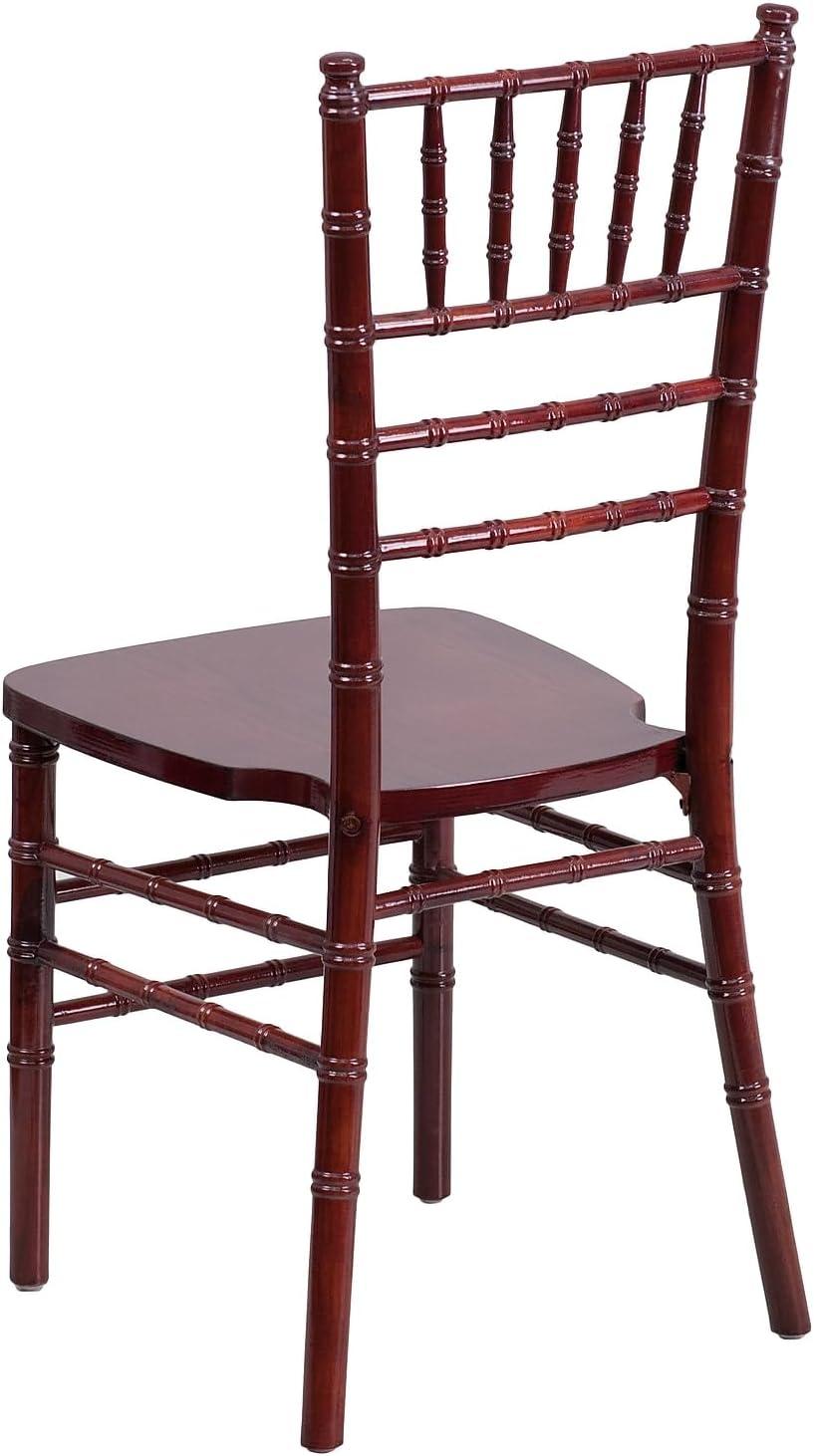 Elegant Mahogany Wood Chiavari Banquet Chair