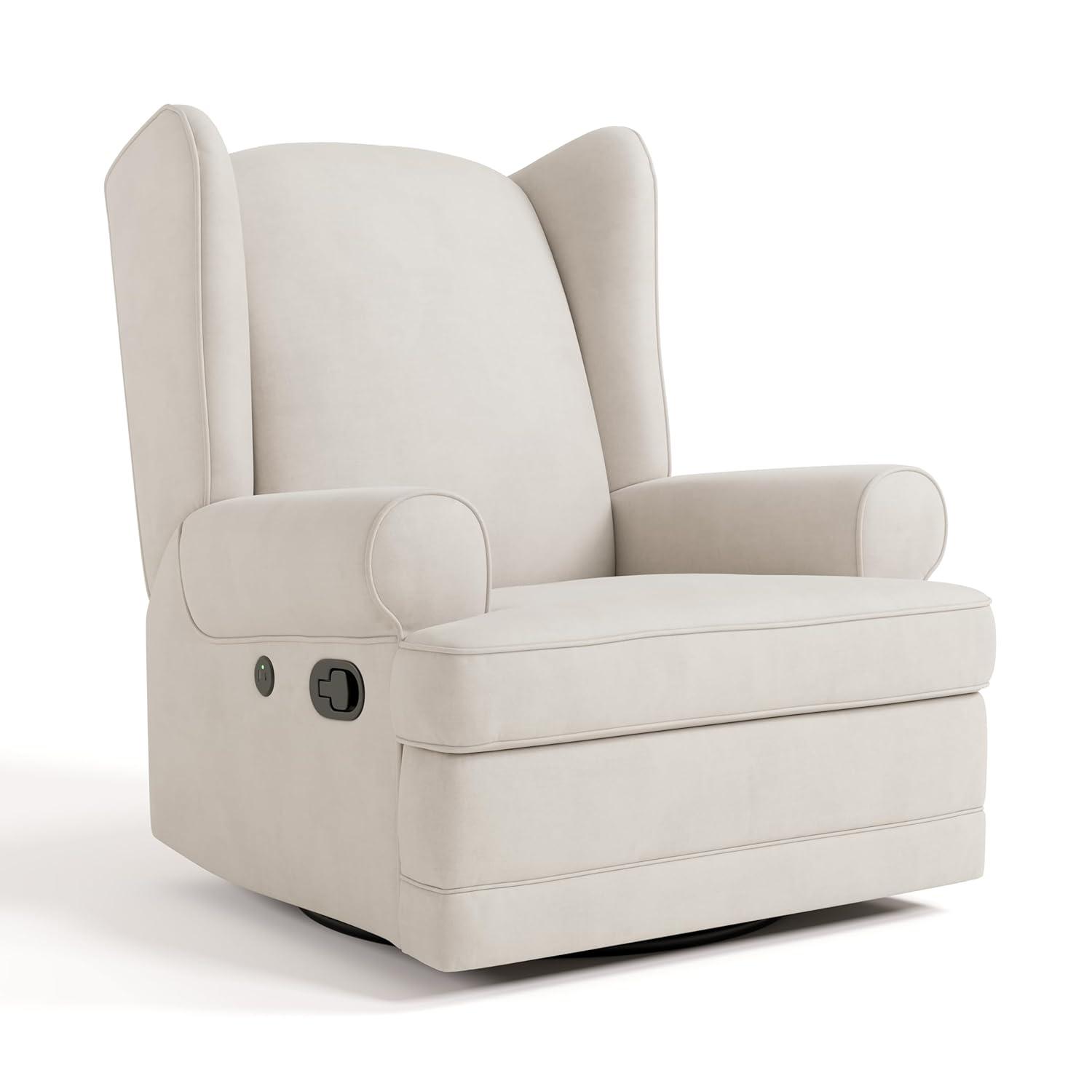 Serenity Swivel Reclining Glider with USB