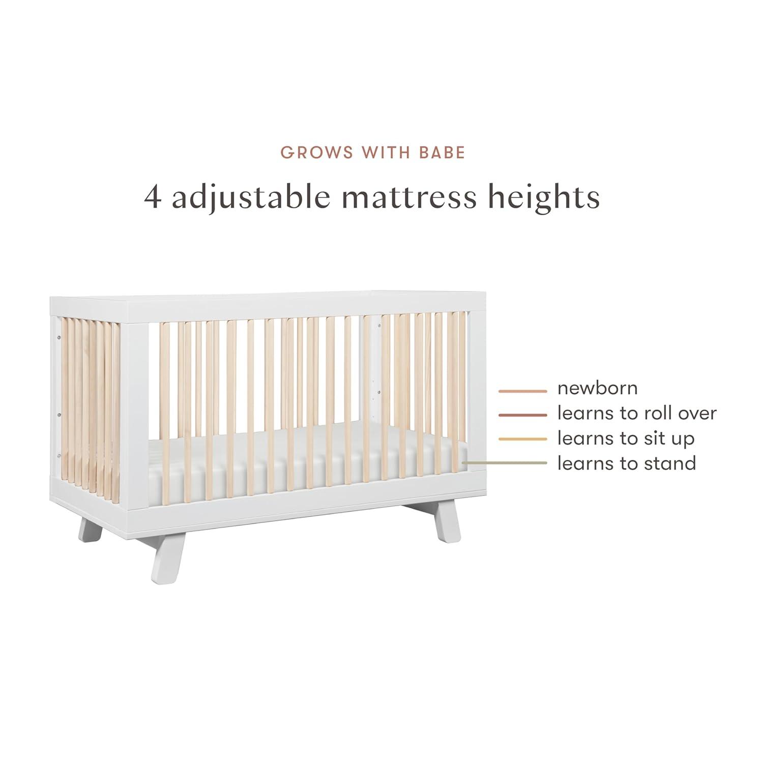 Hudson 3-in-1 Convertible Crib