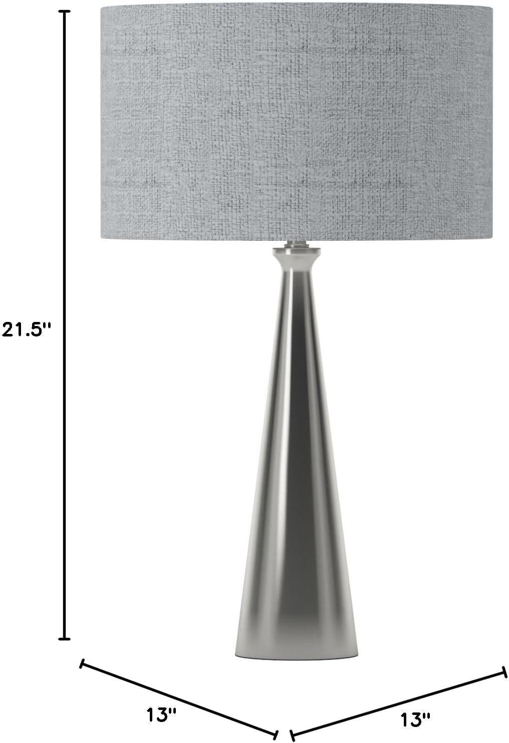 Adesso 1517-22 Linda 21.5" Table Lamp, Steel, Smart Outlet Compatible