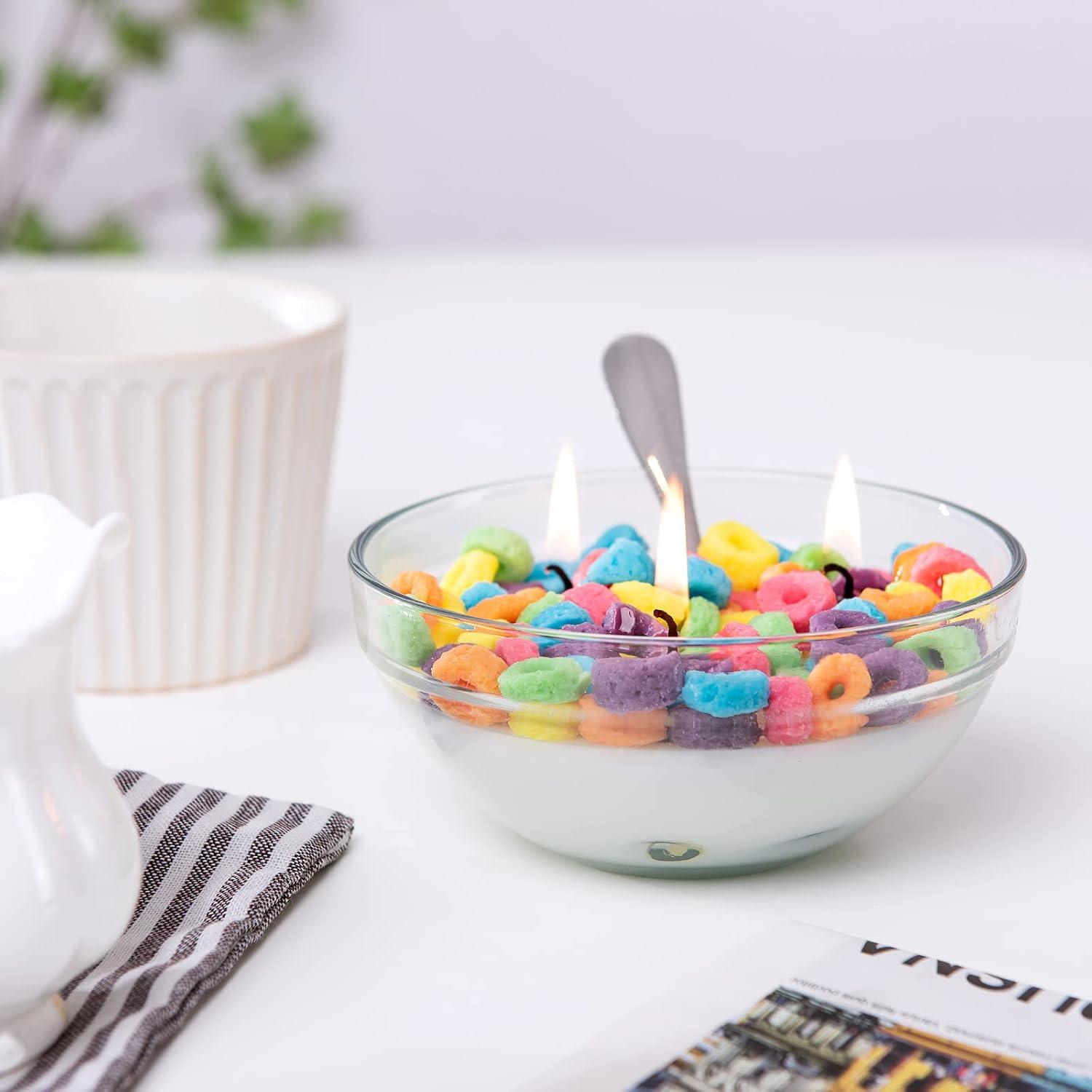 Fruity Loops Cereal Bowl Scented Soy Candle