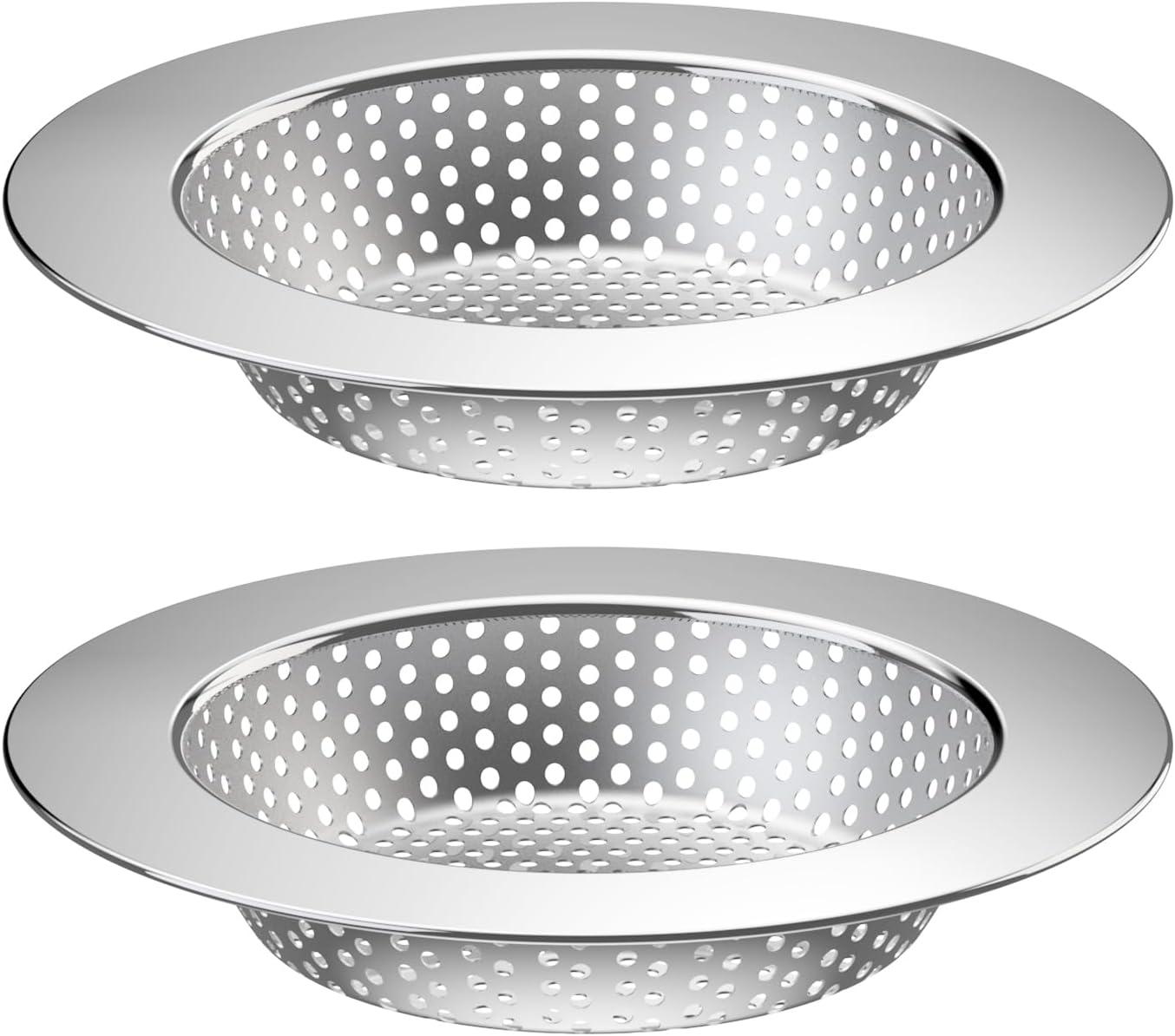 4.5 Inch Stainless Steel Kitchen Sink Strainer Basket Set