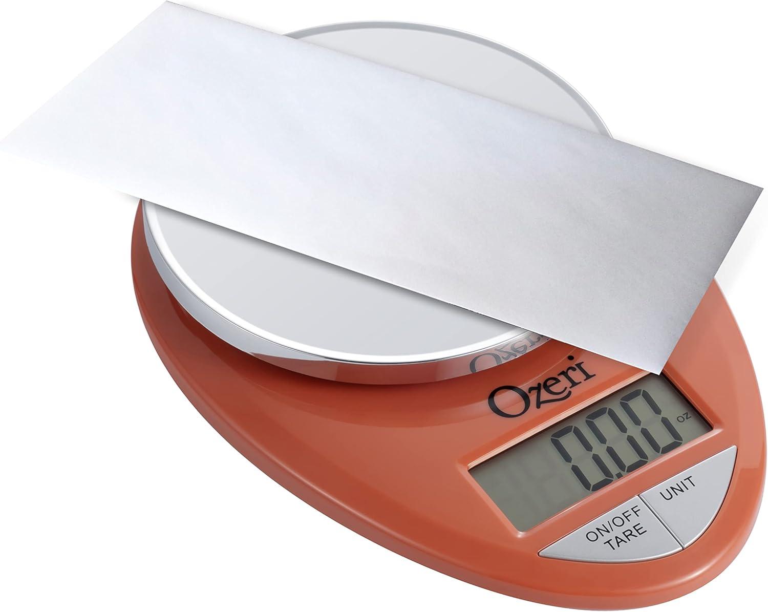 Ozeri Ozeri Pro Digital Kitchen Food Scale, 0.05 oz to 12 lbs (1 gram to 5.4 kg)