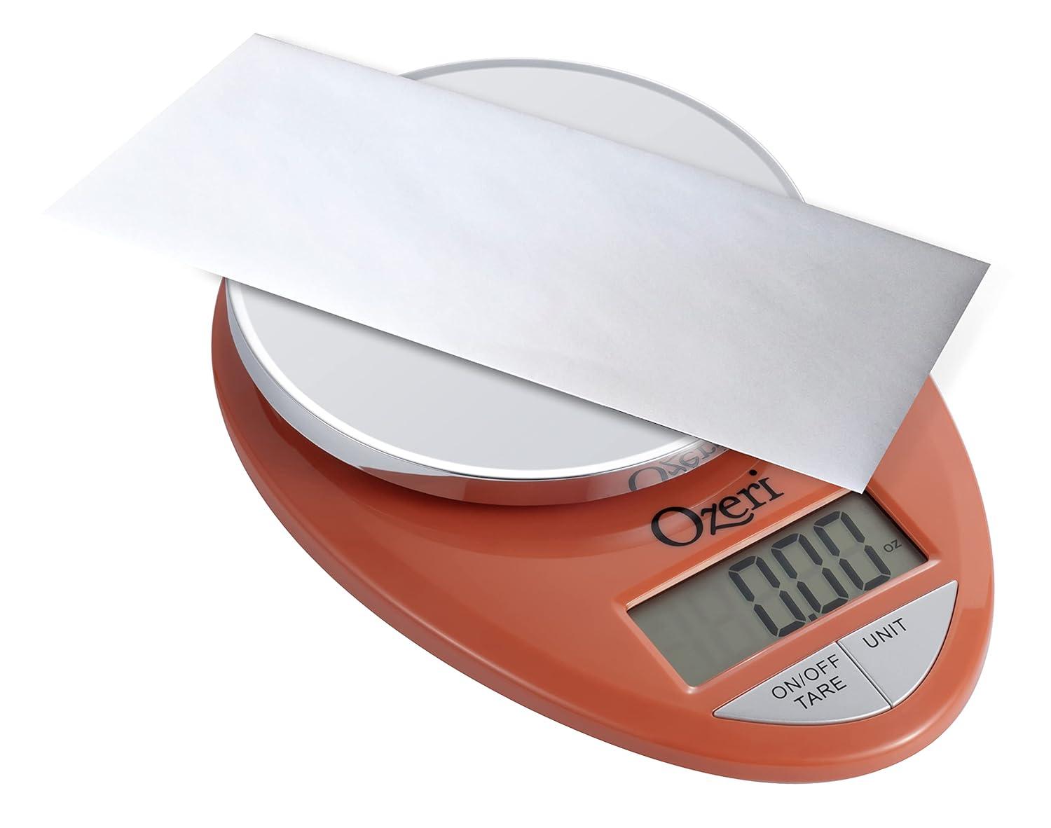 Ozeri Ozeri Pro Digital Kitchen Food Scale, 0.05 oz to 12 lbs (1 gram to 5.4 kg)