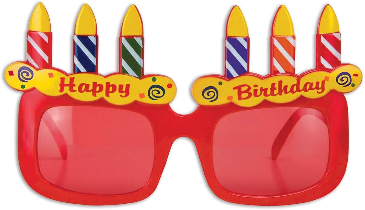 Beistle Birthday Cake Fanci-Frames, (2/Pkg) Multicolored