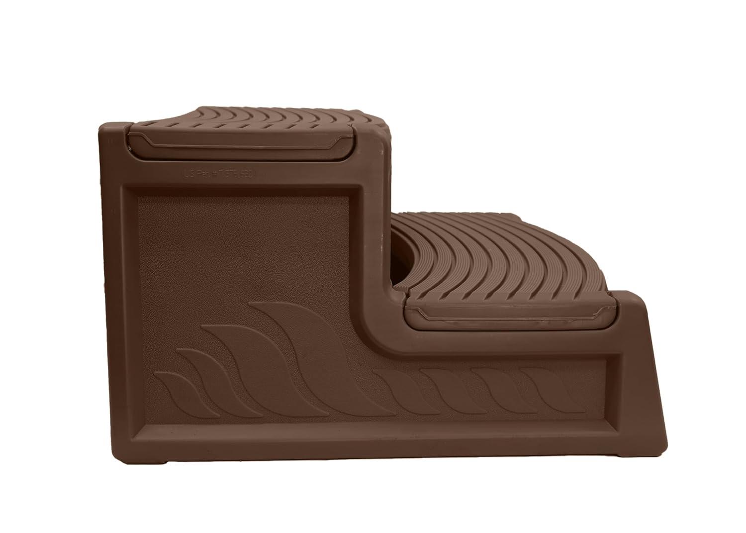Confer Plastics Handi-Step Spa Hot Tub Stairs for Straight & Curved Spas