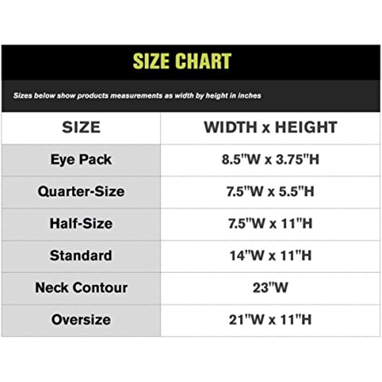 Chattanooga ColPac Cold Therapy, Blue Vinyl, Neck Contour Cold Pack (23")