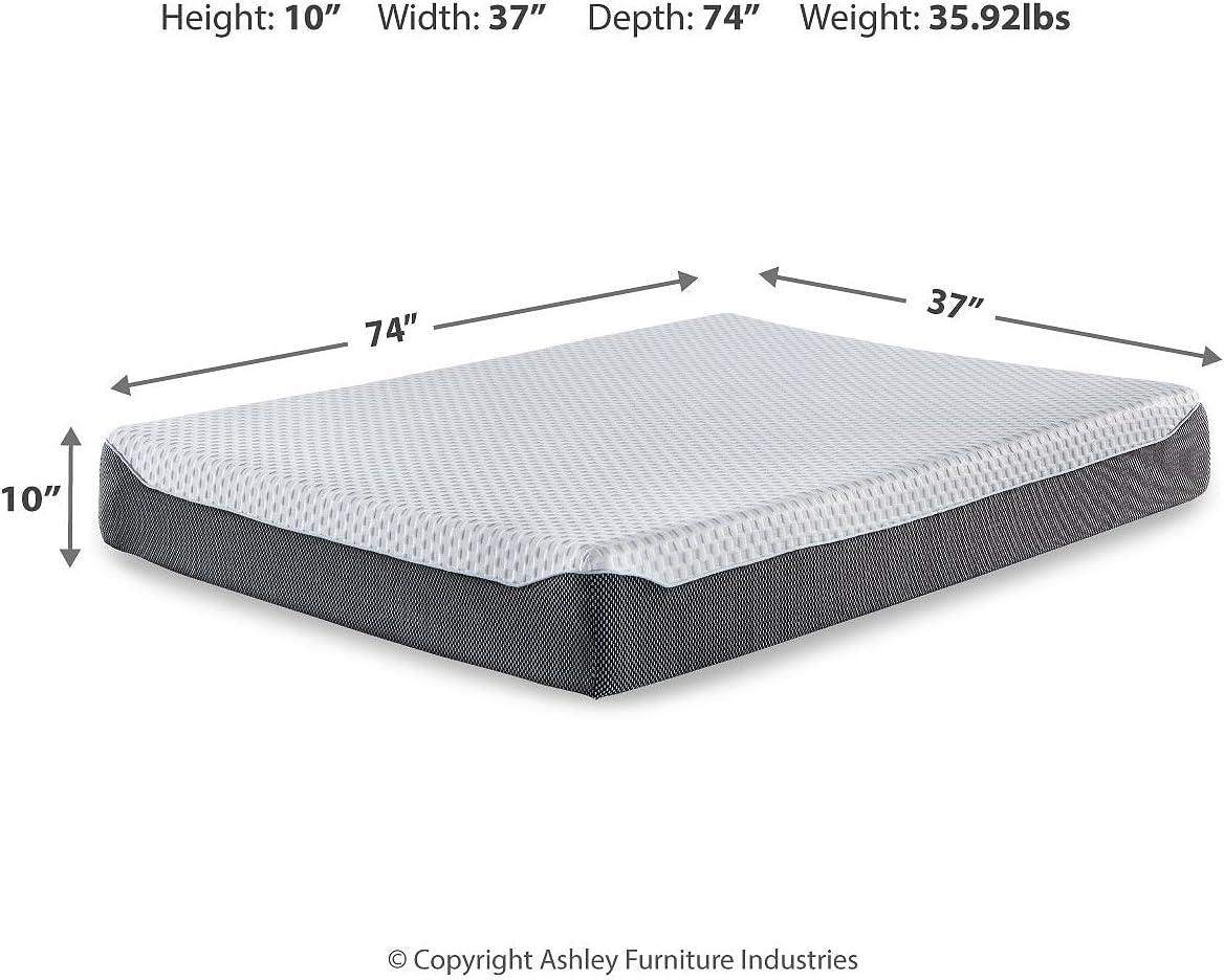 Chime Elite Charcoal Infused Memory Foam Mattress