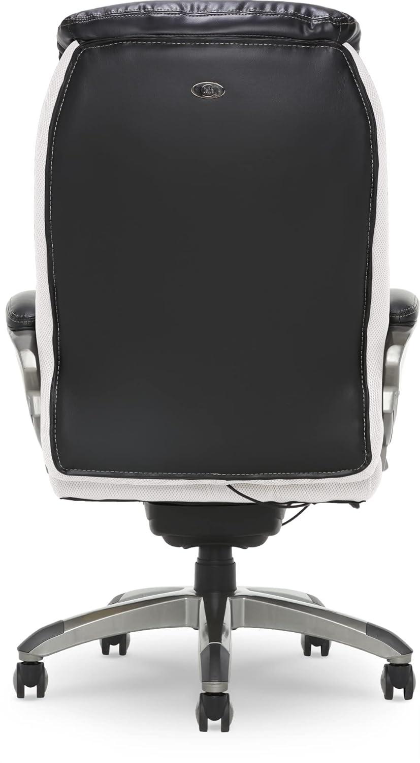 Serta Lautner Executive Office Chair, SmartLayers and ComfortCoils Technology, Adjustable Lumbar