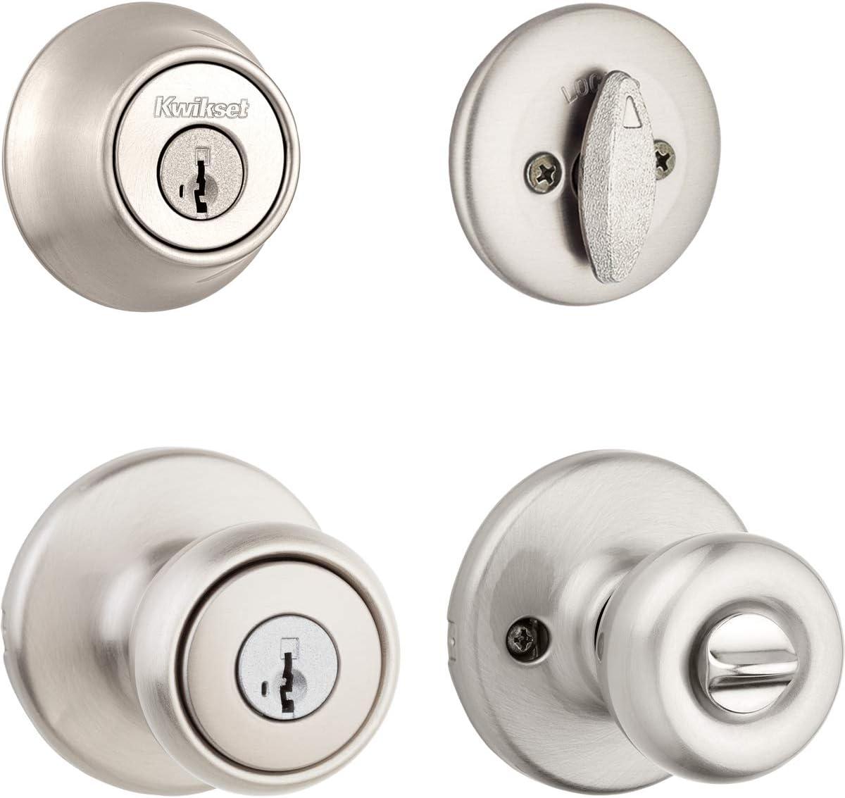 Complete Tylo Entry Knob Set with Single Cylinder Deadbolt
