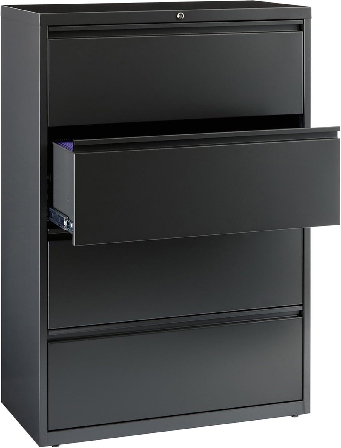 Fortress 36'' Wide 4 -Drawer Steel File Cabinet