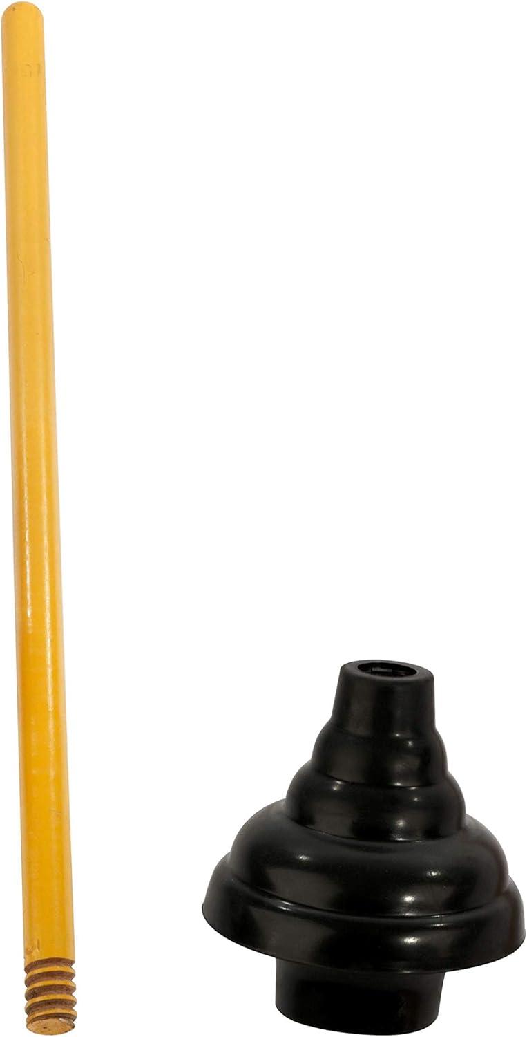 LDR 512 3410 Power Deluxe Toilet Plungers, 1 Count (Pack of 1), Black