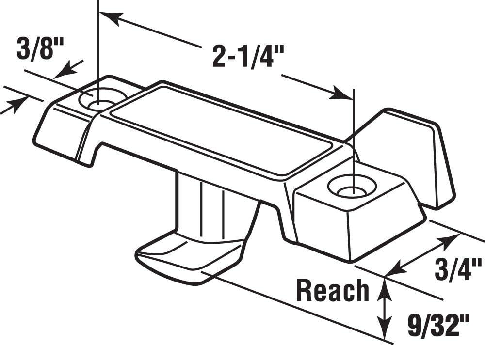 Bronze Diecast Cam Type Sash Lock for Windows